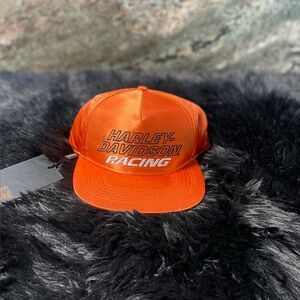 Harley-Davidson Men's Screamin' Eagle Satin Baseball Adjustable Cap 🔥